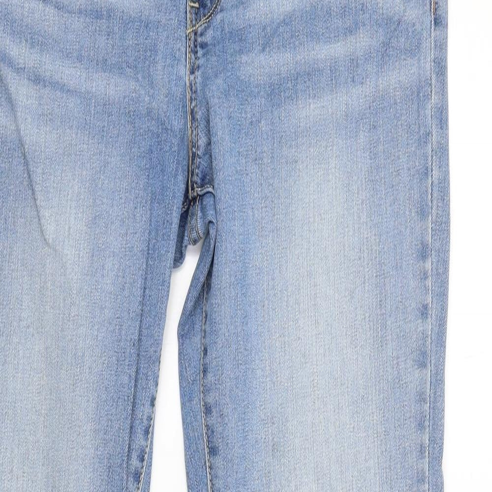 slight curve Womens Blue   Straight Jeans Size 31 L32 in