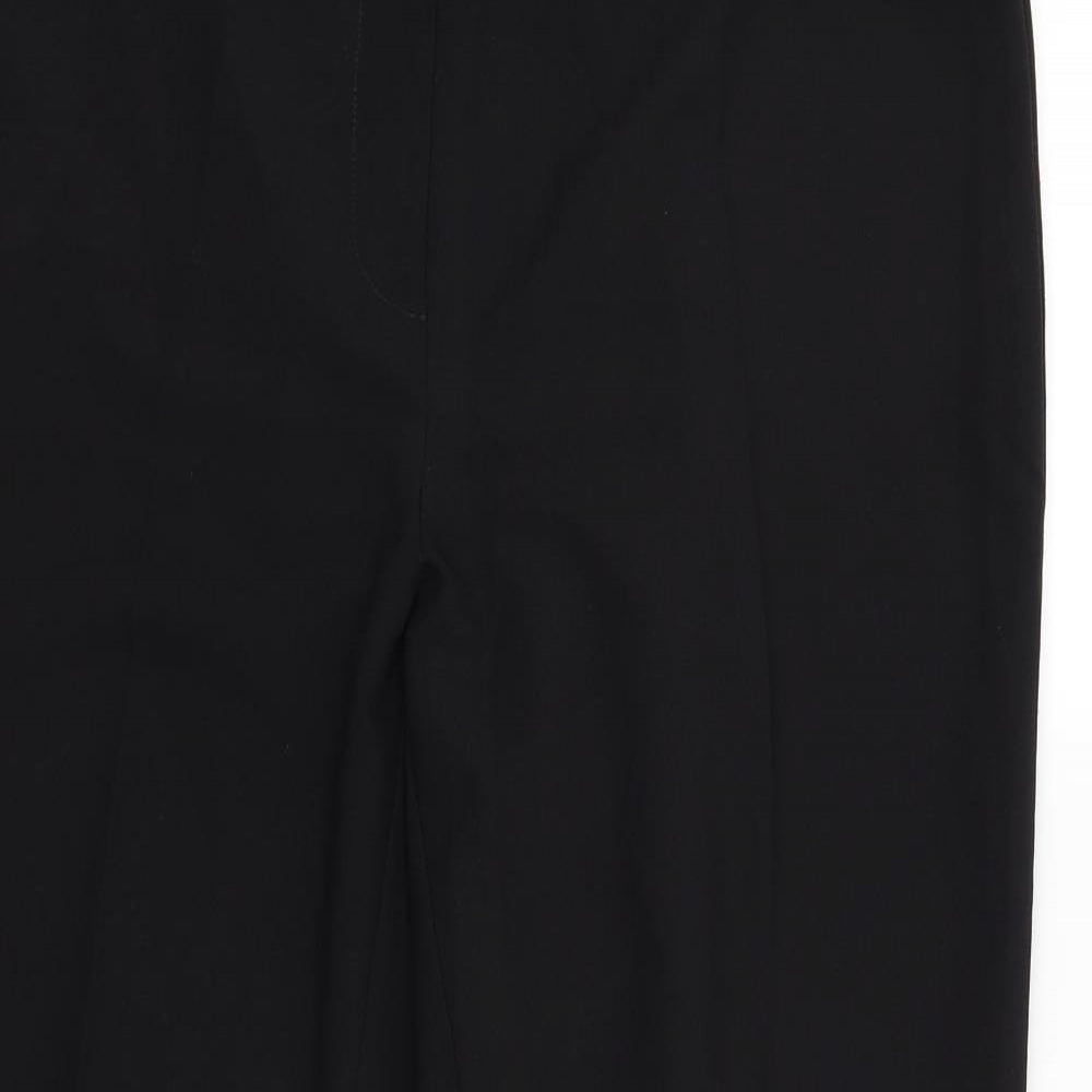 George Womens Black   Trousers  Size 16 L27 in