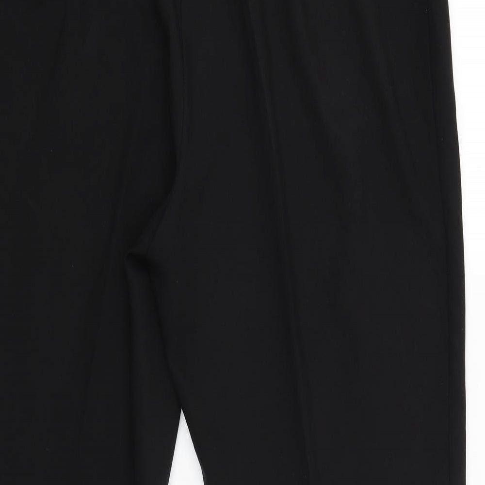 George Womens Black   Trousers  Size 16 L27 in