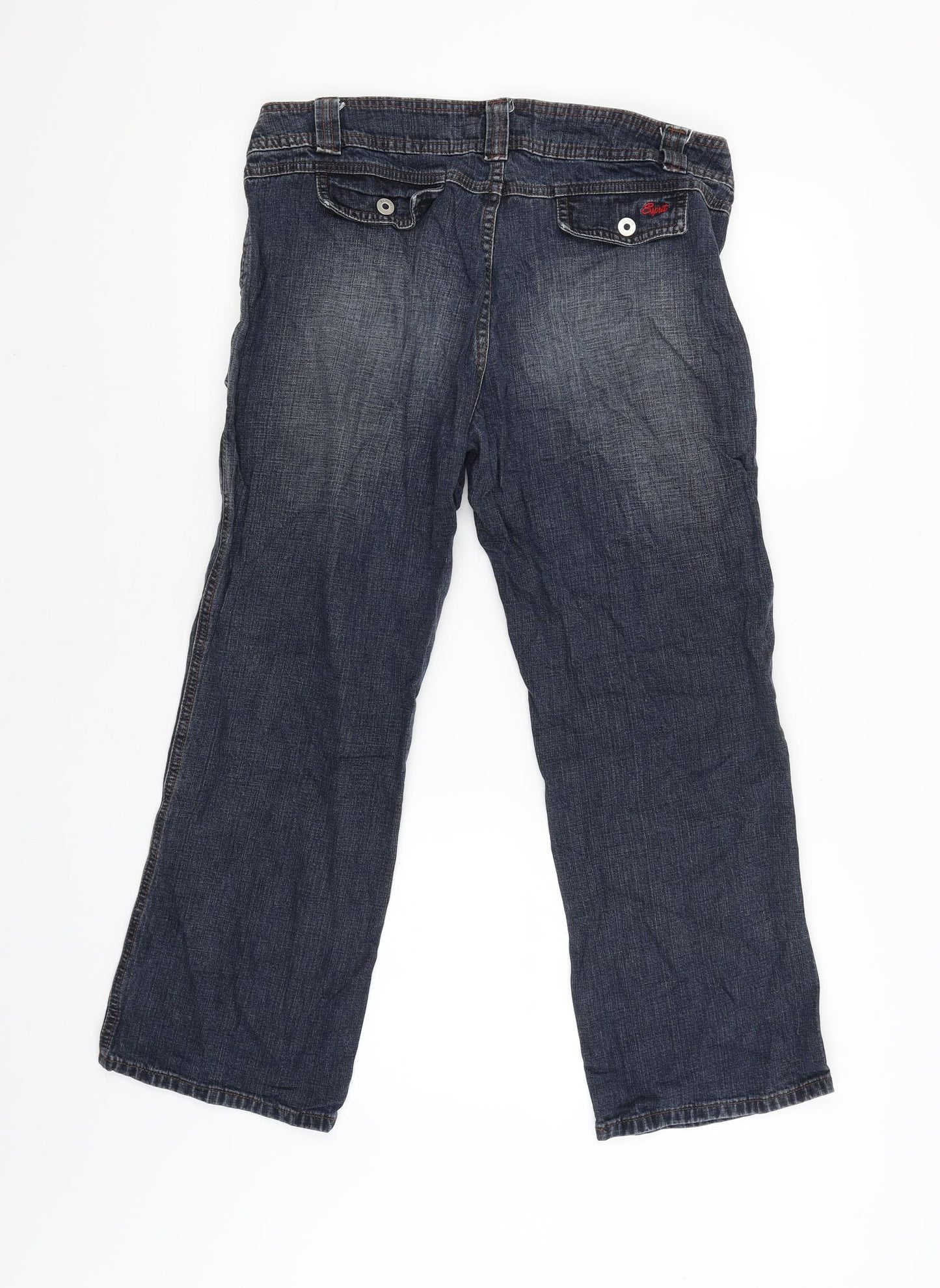 Esprit Womens Blue   Straight Jeans Size 12 L25 in