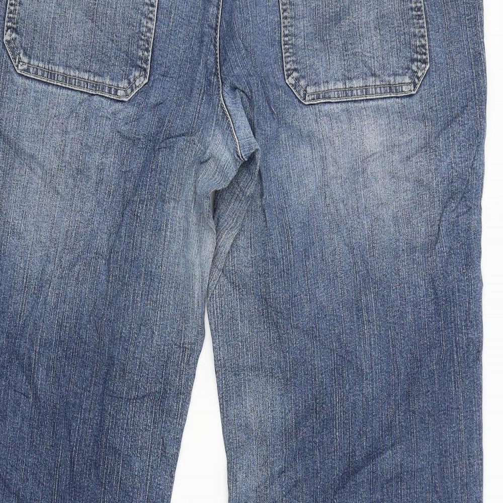Rainbow collection Womens Blue   Wide-Leg Jeans Size 20 L29 in