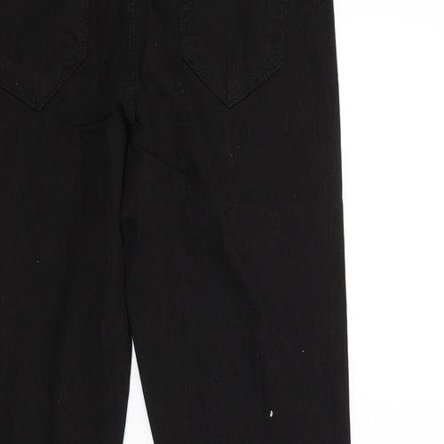 denim.co Womens Black   Trousers  Size 8 L27 in