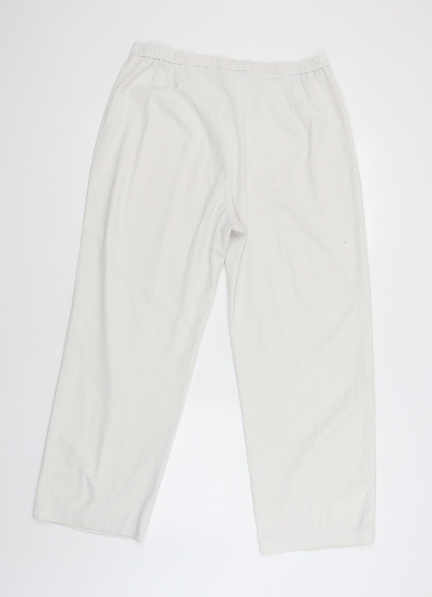 Paul Seperates Womens White   Capri Trousers Size 16 L26 in