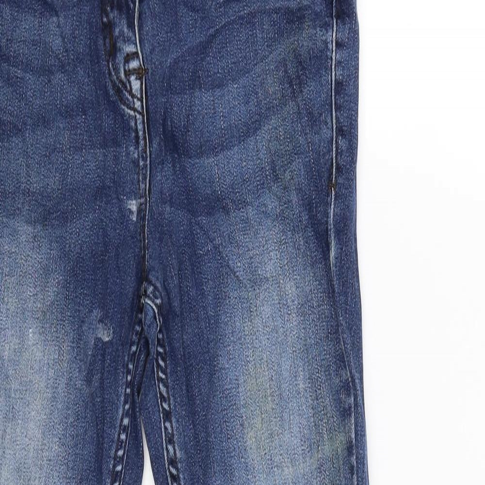 NEXT Womens Blue   Straight Jeans Size 8 L27 in