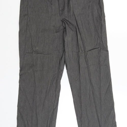 Turbo Womens Grey   Trousers  Size 18 L27 in