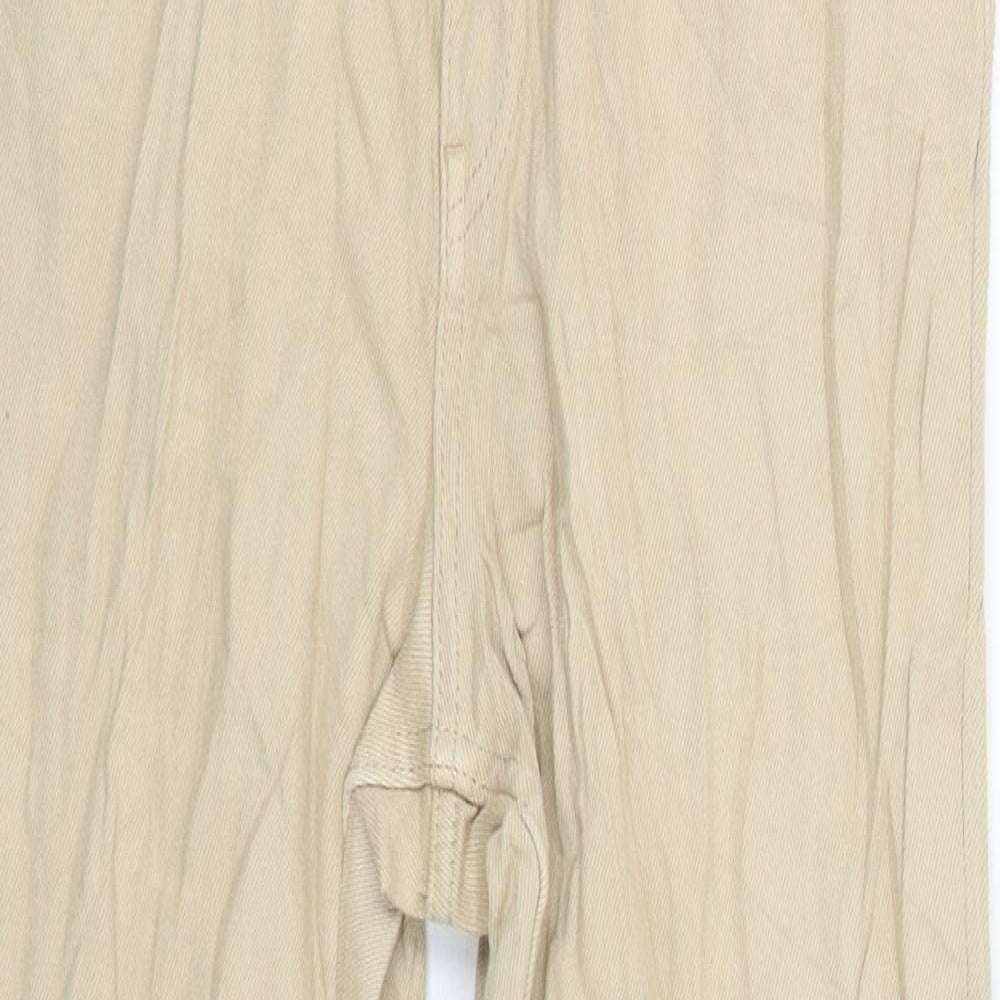 Lindex Womens Beige   Chino Trousers Size 12 L26 in