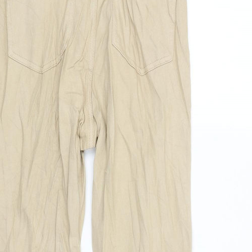Lindex Womens Beige   Chino Trousers Size 12 L26 in