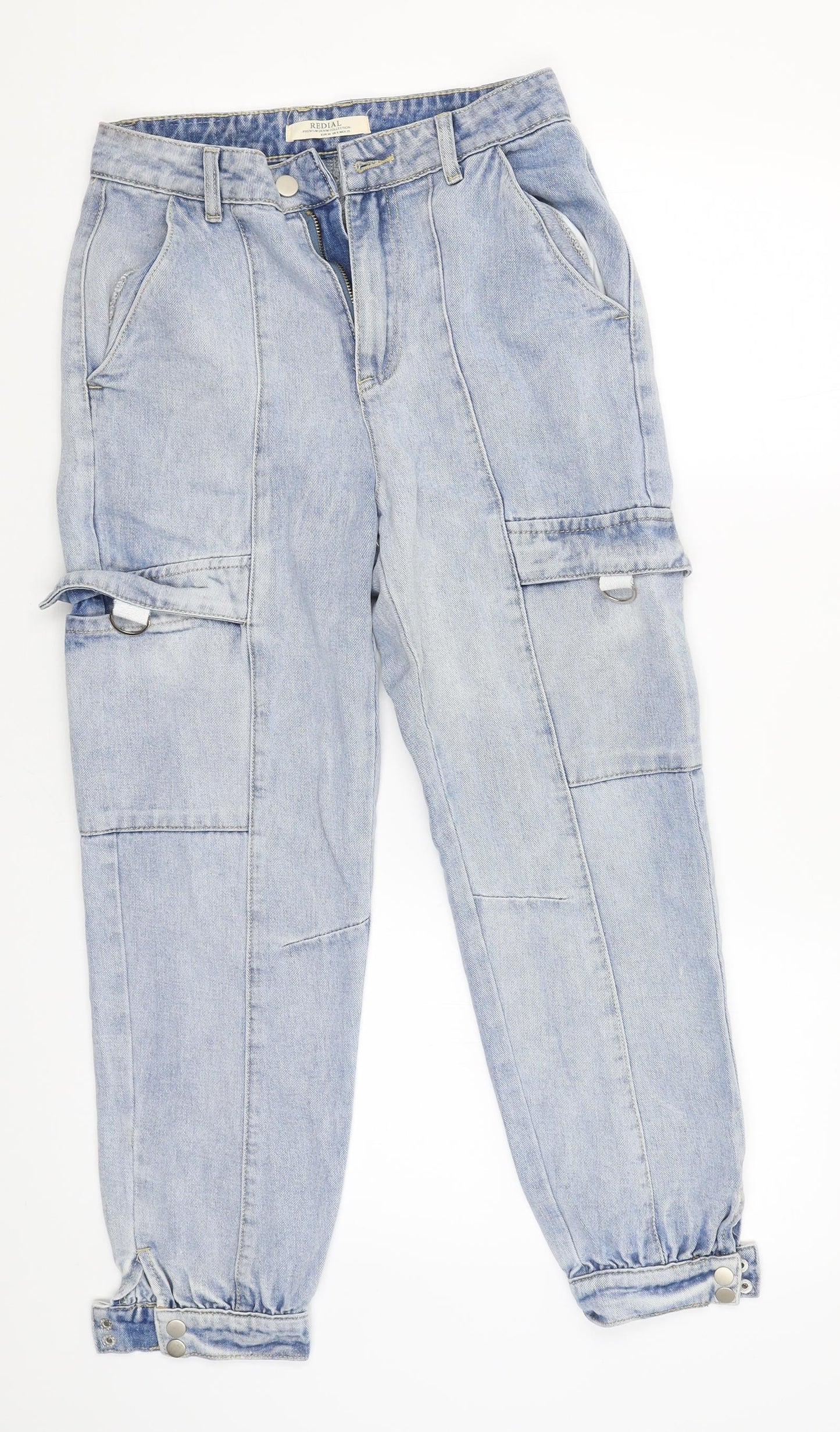 Redial Womens Blue   Straight Jeans Size 6 L27 in