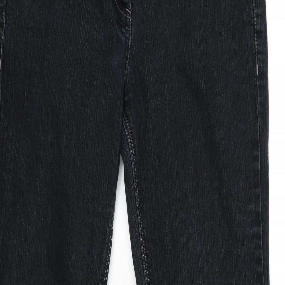 George Womens Black   Bootcut Jeans Size 10 L32 in