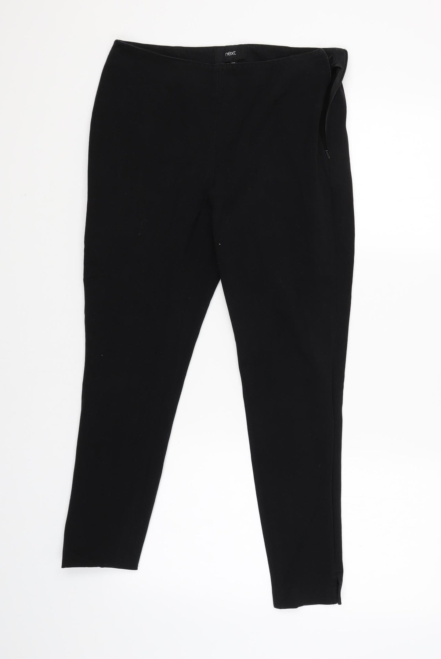NEXT Womens Black   Jegging Trousers Size 12 L24 in