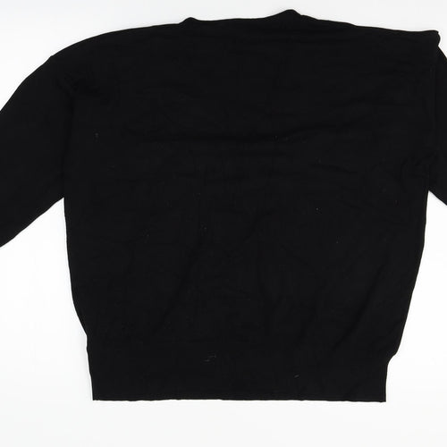 Capsule Womens Black   Pullover Jumper Size 16
