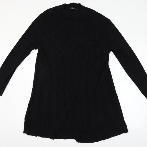 BM Womens Black   Cardigan Jumper Size M