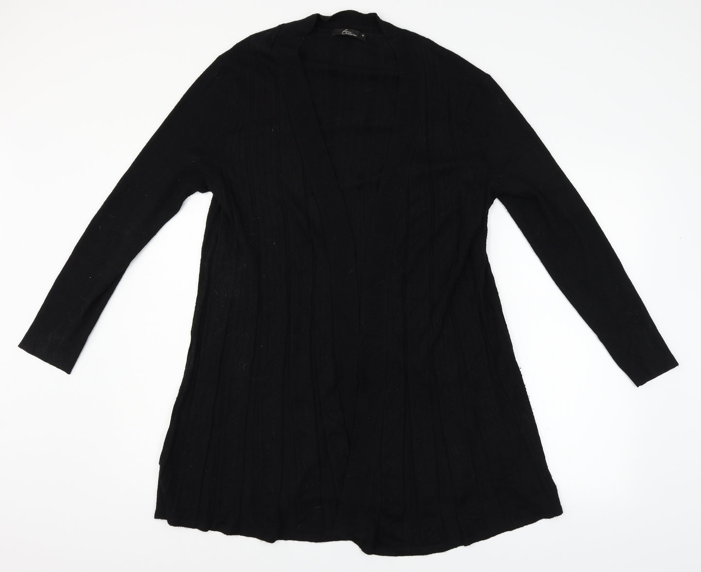 BM Womens Black   Cardigan Jumper Size M
