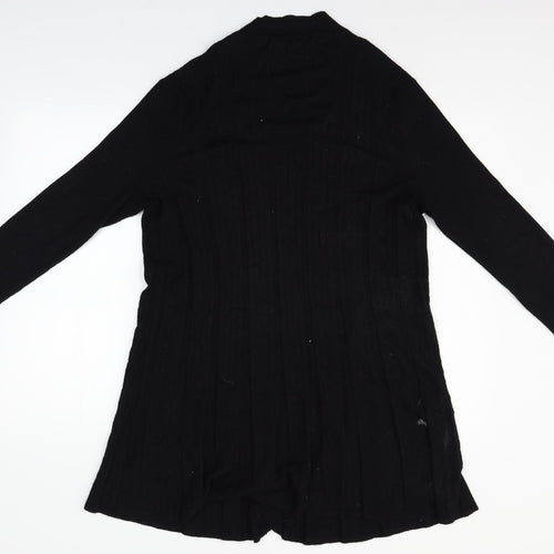 BM Womens Black   Cardigan Jumper Size M
