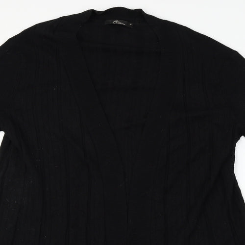 BM Womens Black   Cardigan Jumper Size M