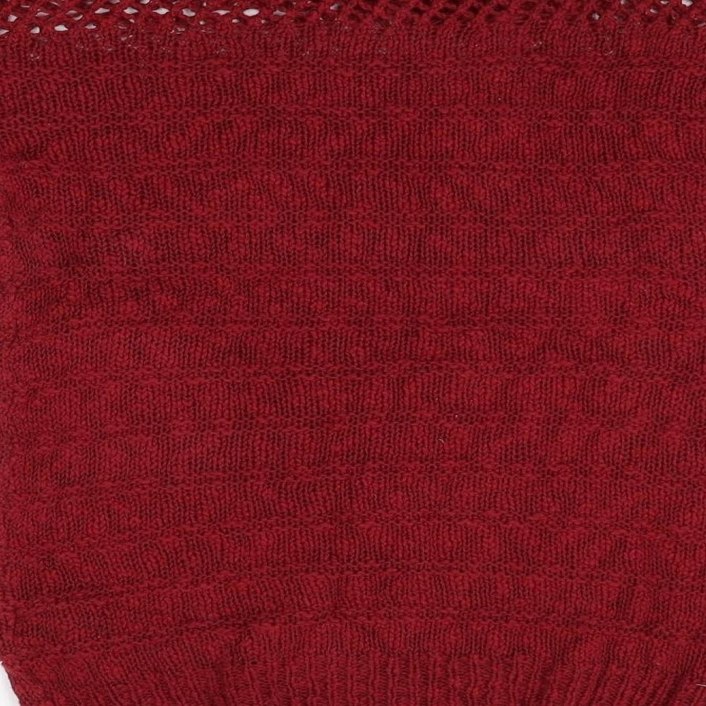 Dorothy Perkins Womens Red   Pullover Jumper Size 12