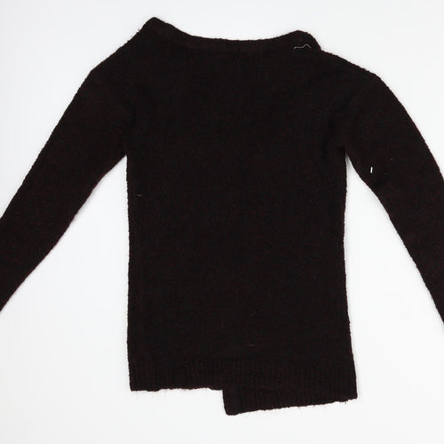 akd-a-west Womens Black   Cardigan Jumper Size 14