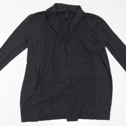 M&S Womens Grey   Cardigan Jumper Size 10