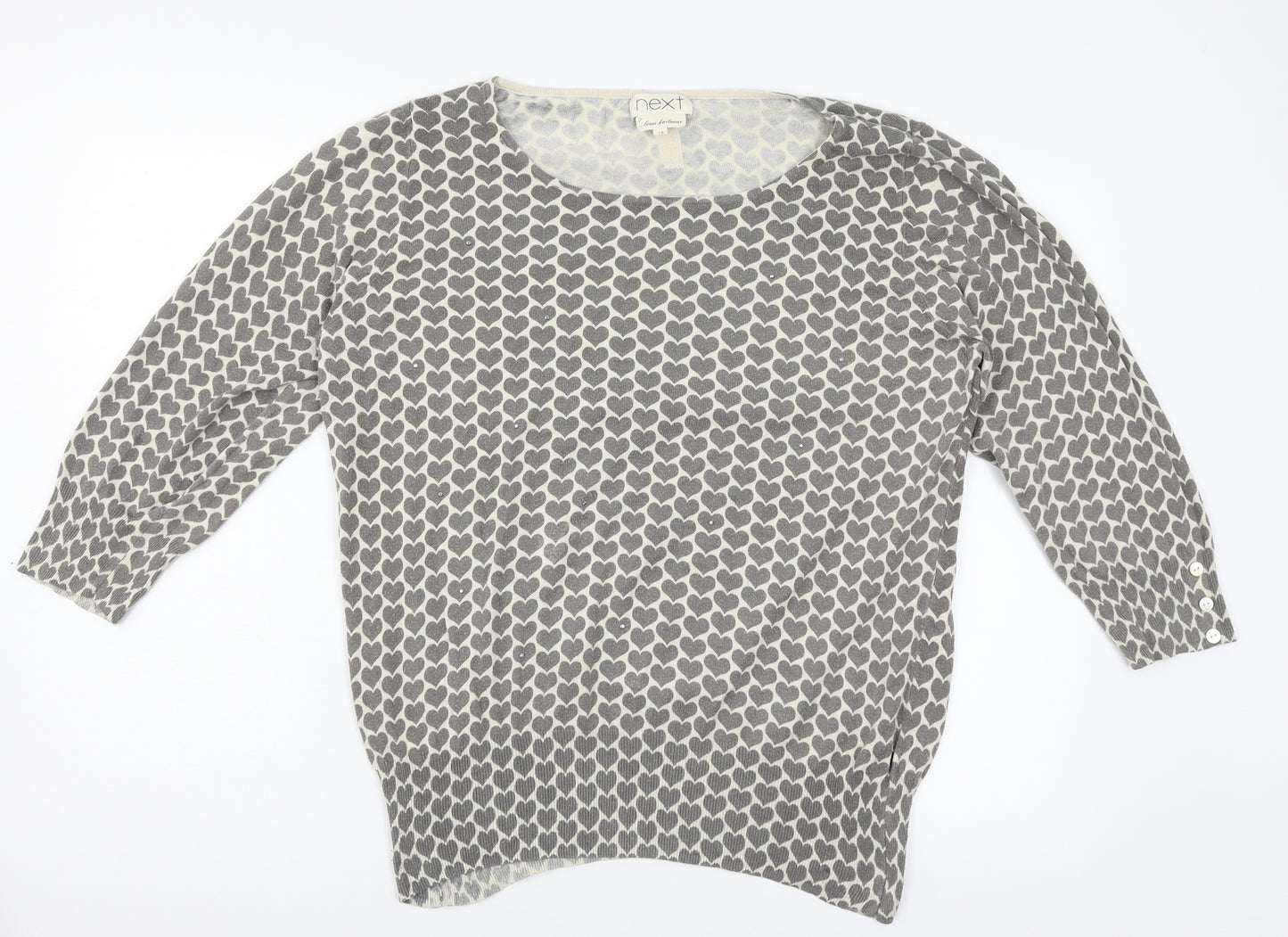 NEXT Womens Grey   Pullover Jumper Size 18