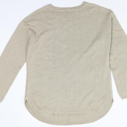 Bonmarche Womens Beige   Pullover Jumper Size S