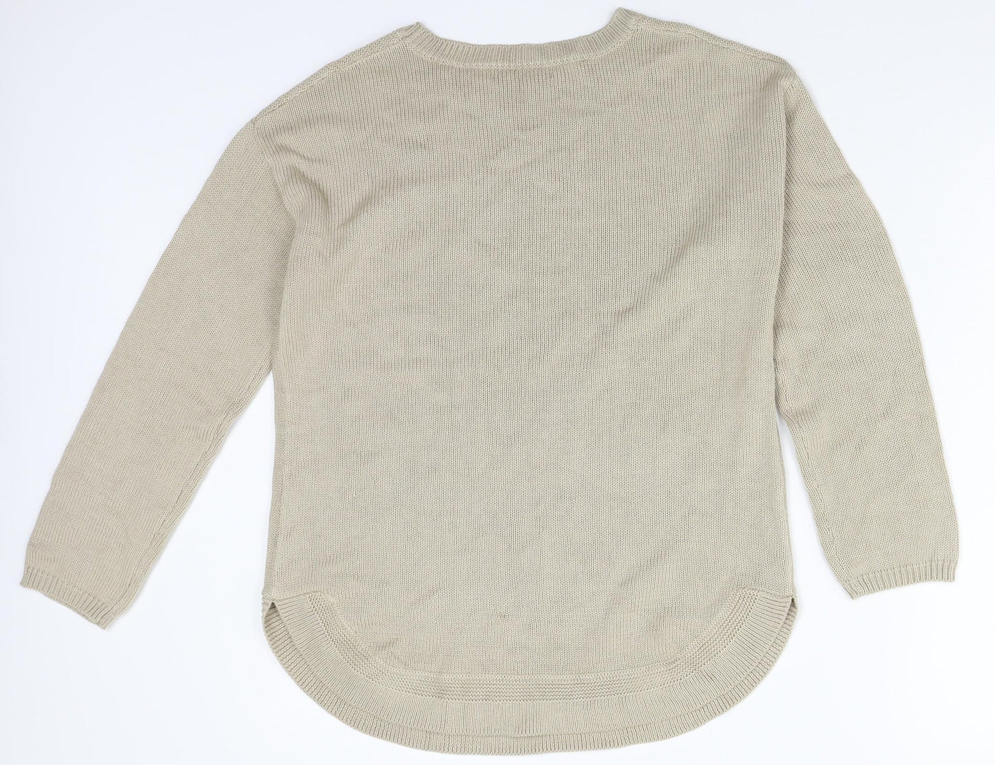 Bonmarche Womens Beige   Pullover Jumper Size S