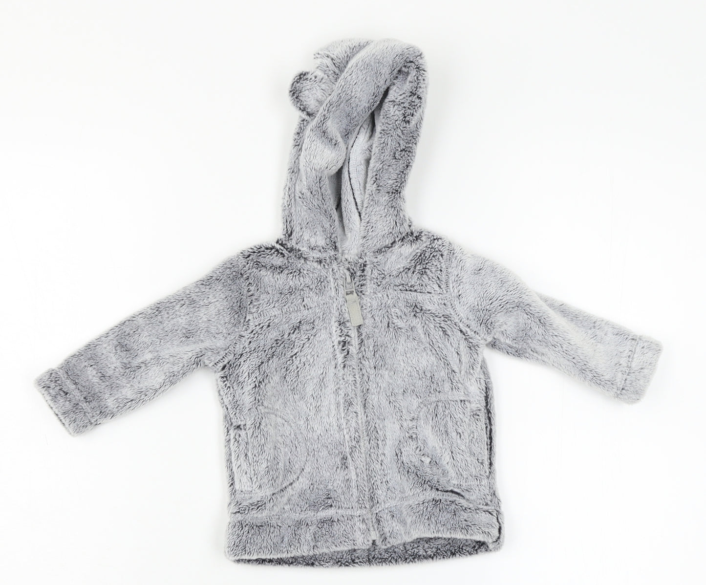 George Baby Grey   Full Zip Jumper Size 3-6 Months