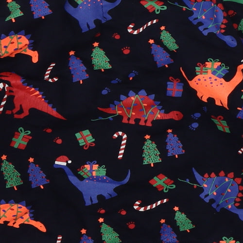 George Boys Black   Pullover Jumper Size 3-4 Years  - dinosaurs christmas