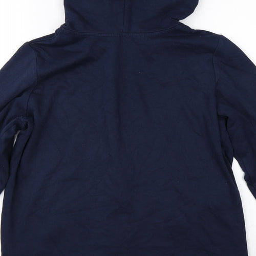 Marks & Spencer Womens Blue   Full Zip Hoodie Size 14