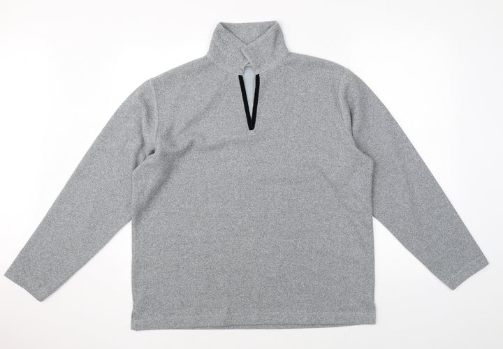 Bonmarché Womens Grey   Pullover Jumper Size M