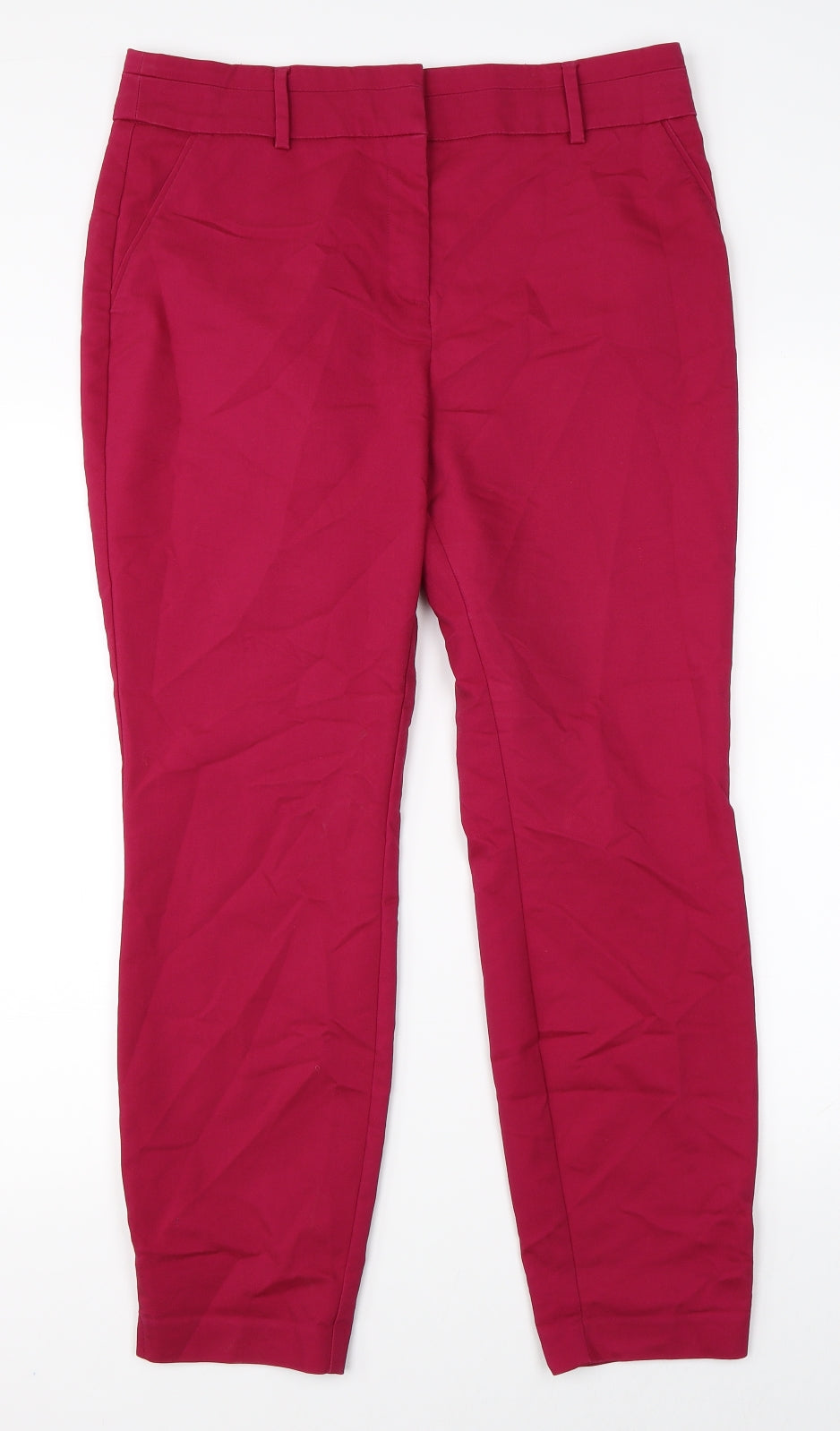 Papaya Womens Pink   Trousers  Size 14 L25 in