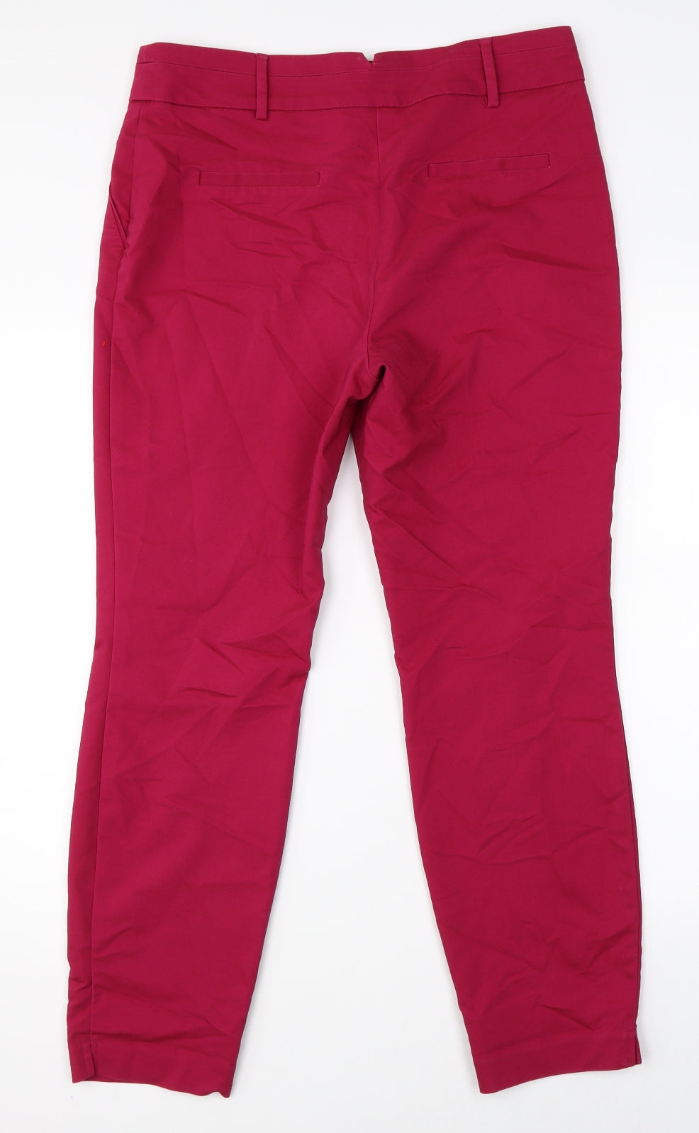 Papaya Womens Pink   Trousers  Size 14 L25 in