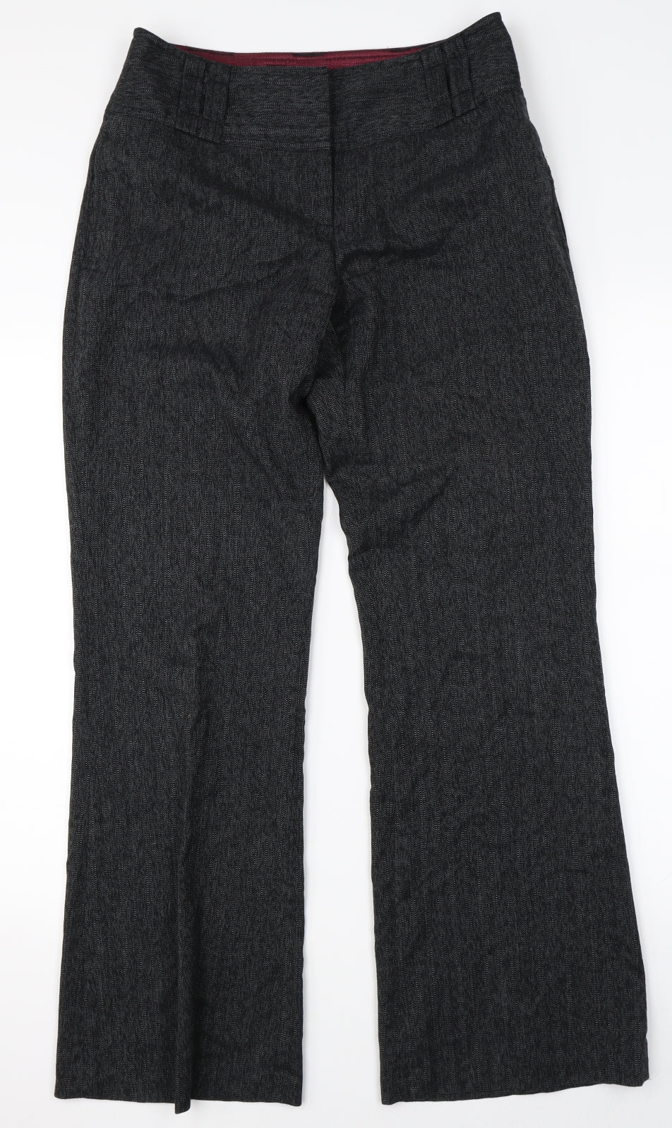 NEXT Womens Black   Dress Pants Trousers Size 8 L28 in