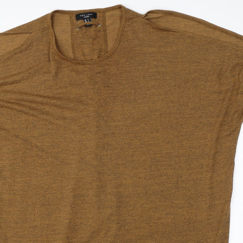 New Look Womens Brown   T-Shirt Dress  Size S