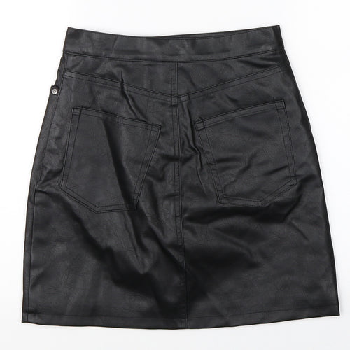 Divided Womens Black   Mini Skirt Size 4