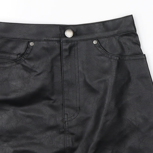 Divided Womens Black   Mini Skirt Size 4