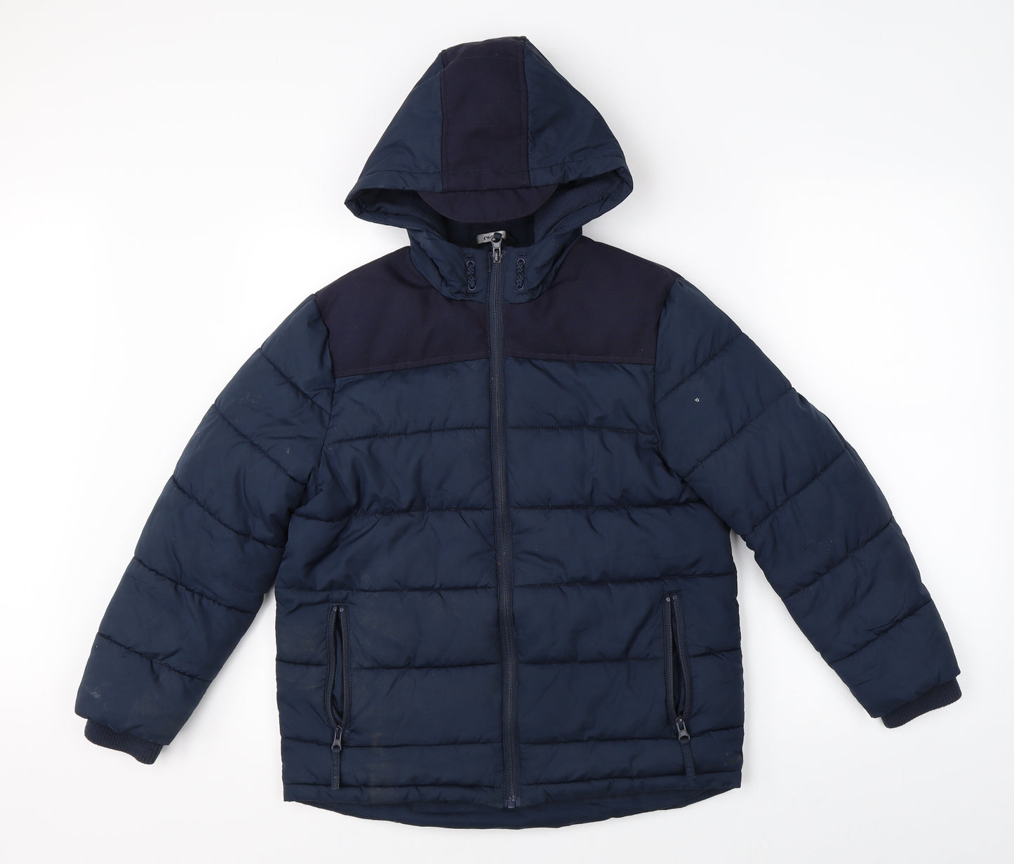 George Boys Blue   Puffer Jacket Jacket Size 9-10 Years