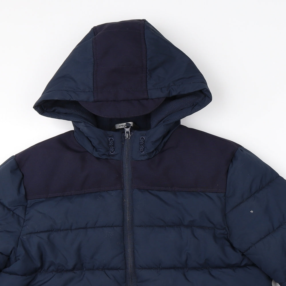 George Boys Blue   Puffer Jacket Jacket Size 9-10 Years