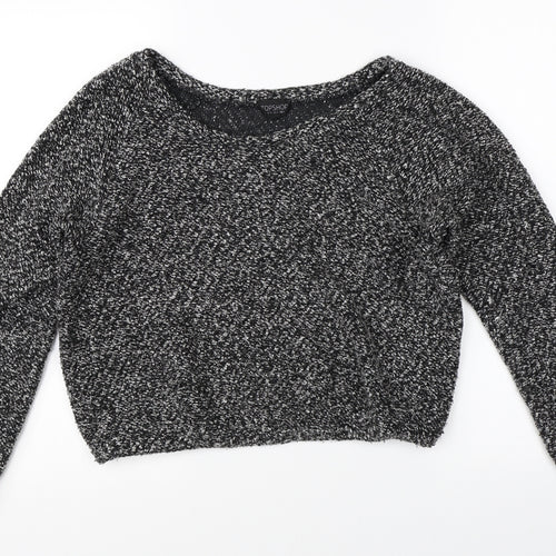 Topshop Womens Grey   Shrug Jumper Size 8