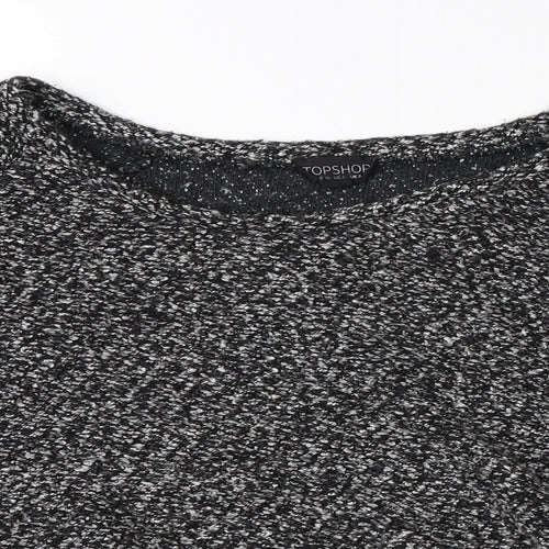 Topshop Womens Grey   Shrug Jumper Size 8
