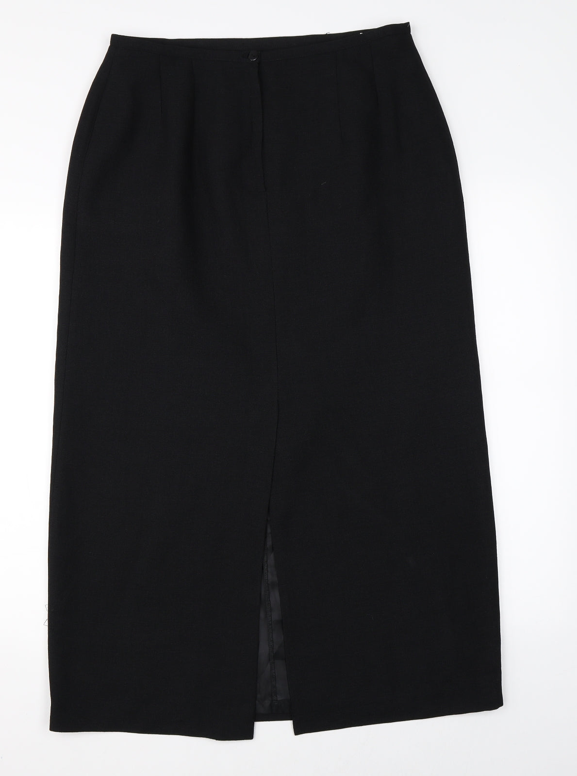Klass Womens Black   A-Line Skirt Size 14