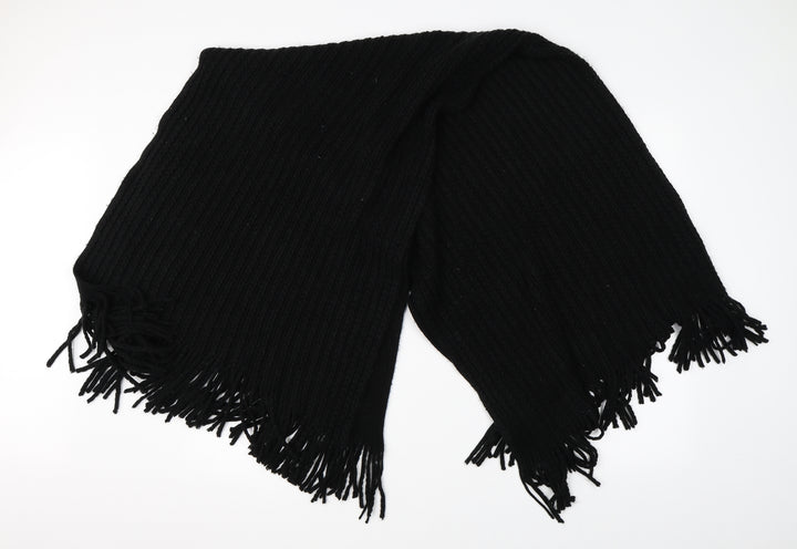 Preworn Womens Black    Scarf