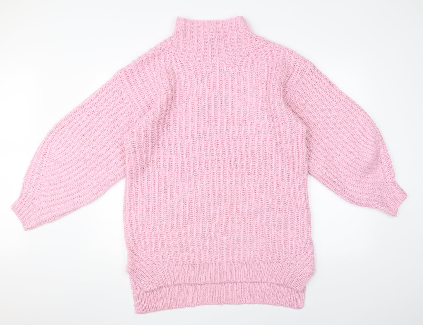 Miss Selfridge Womens Pink  Knit Pullover Jumper Size 12