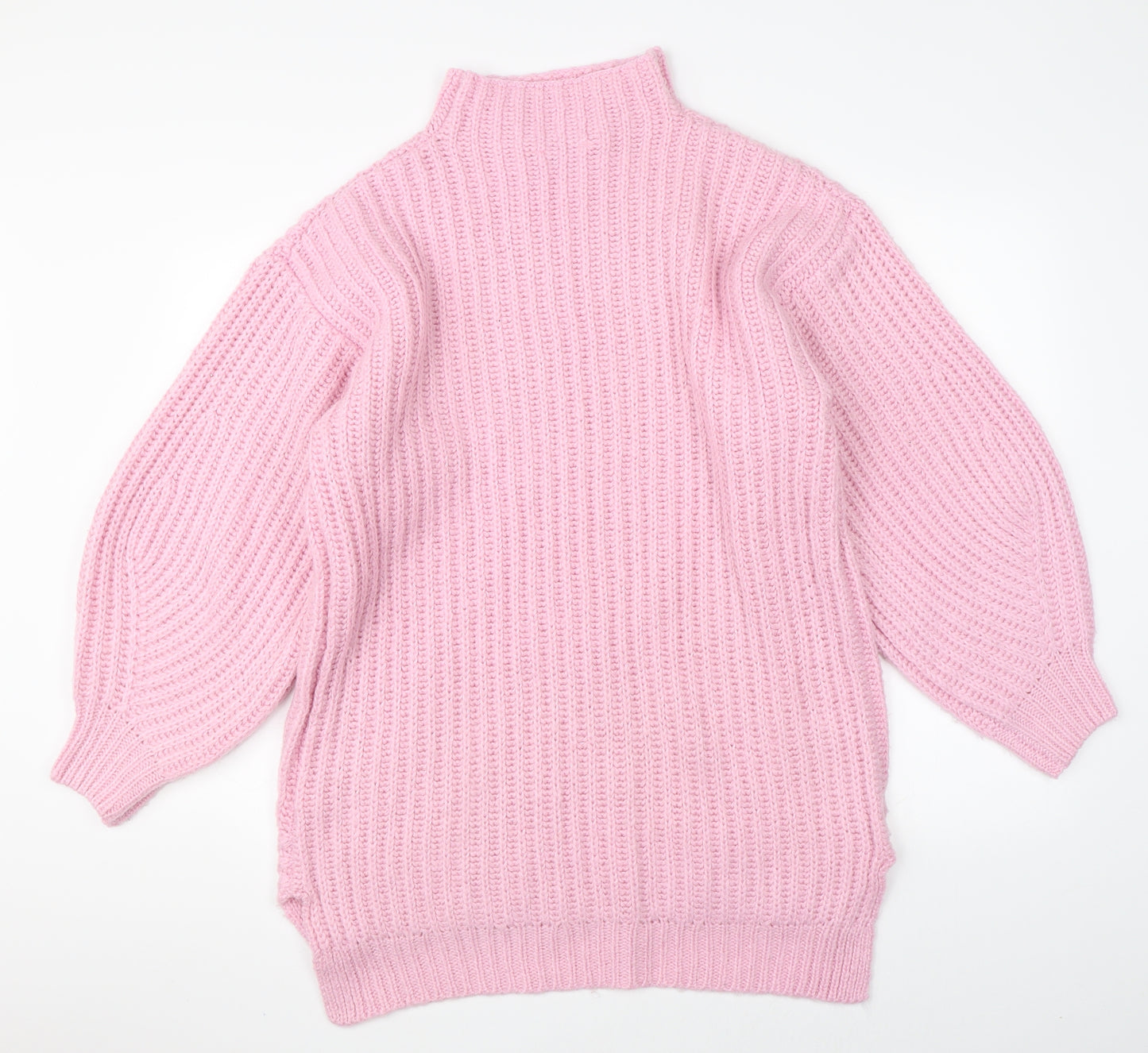 Miss Selfridge Womens Pink  Knit Pullover Jumper Size 12