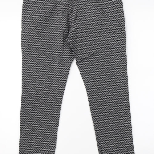 Red Herring Womens Multicoloured Herringbone  Trousers  Size 12 L25 in