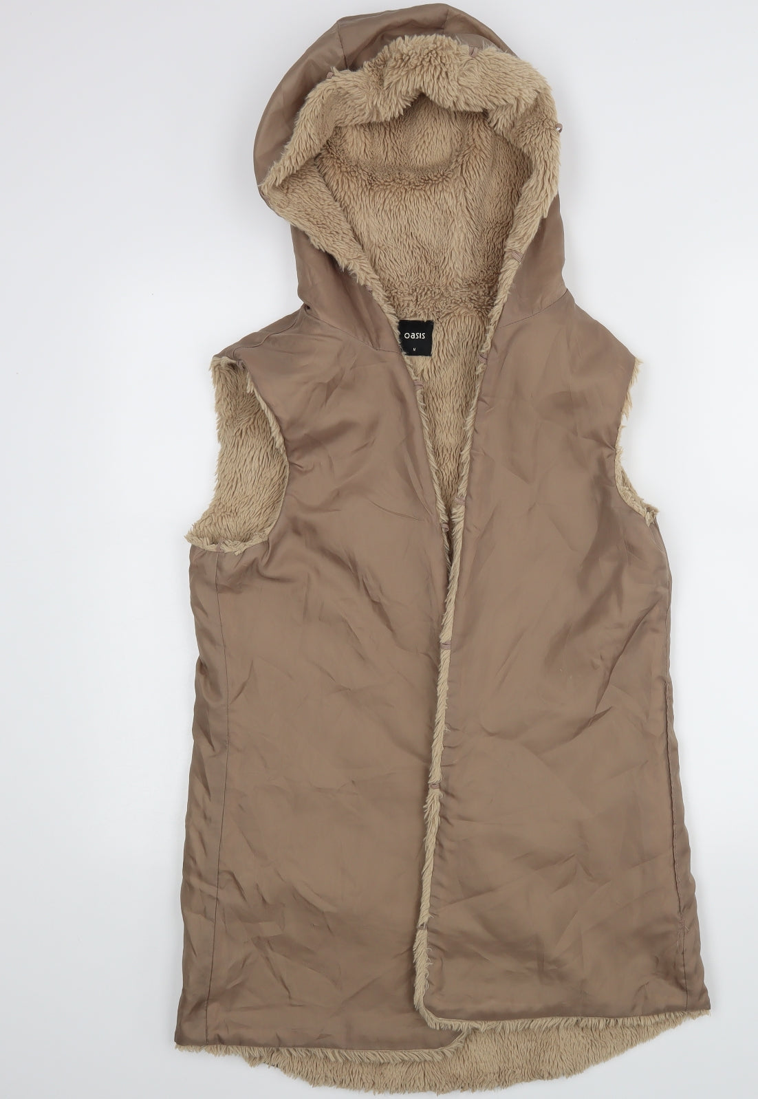 Oasis Womens Beige   Jacket  Size M