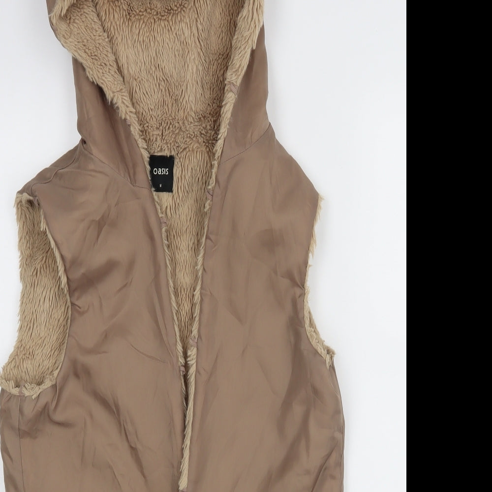 Oasis Womens Beige   Jacket  Size M