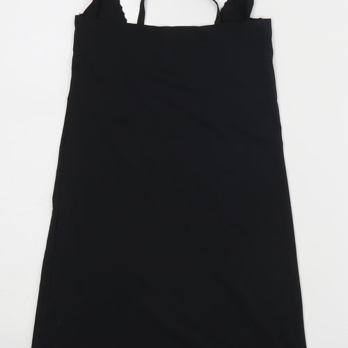 Preworn Womens Black   Basic Blouse Size 10