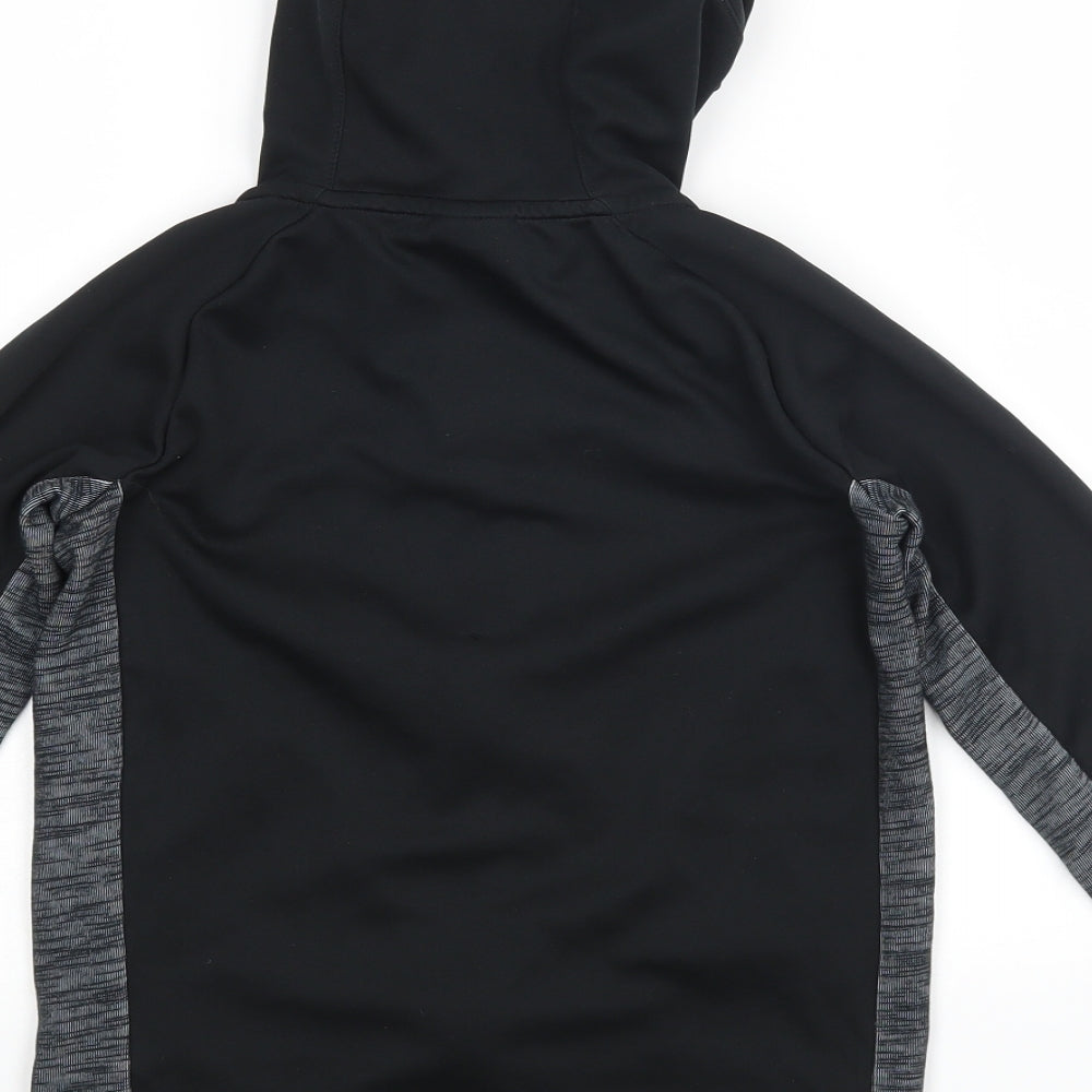 Nike Boys Black   Full Zip Hoodie Size 8-9 Years