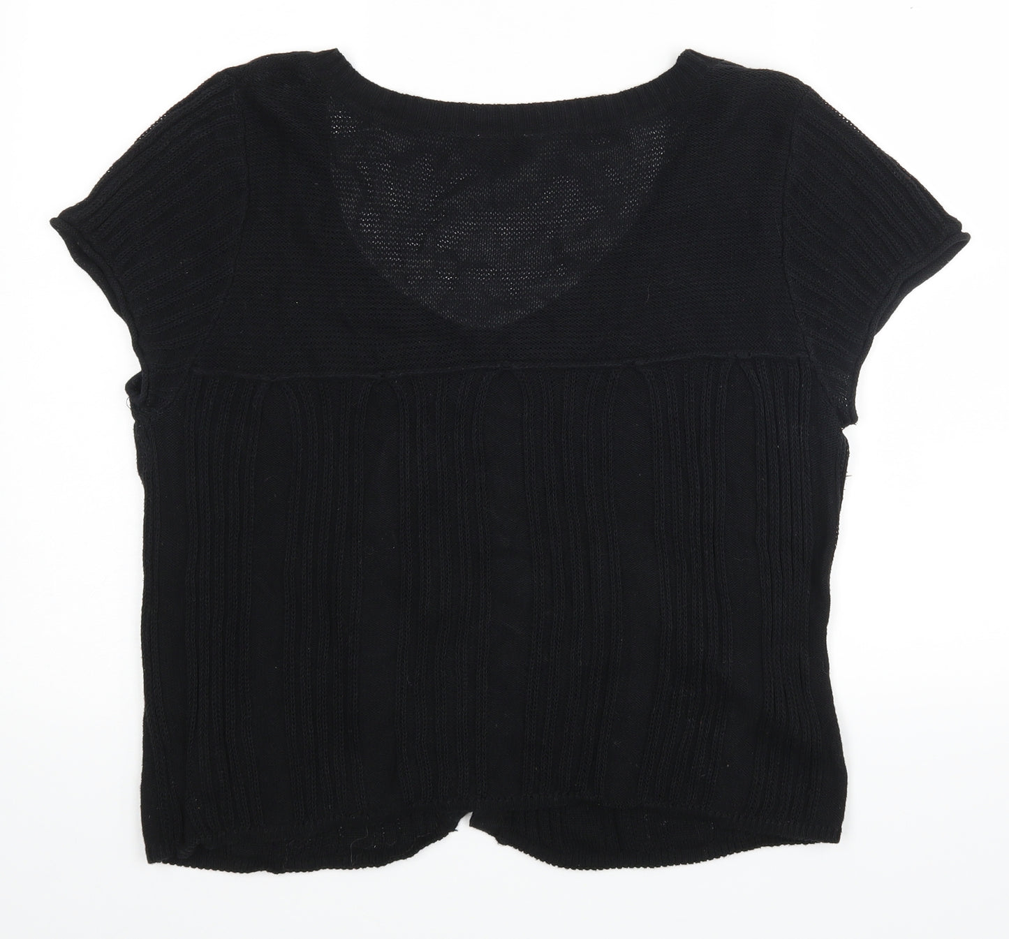 Kangol Womens Black   Cardigan Jumper Size 16