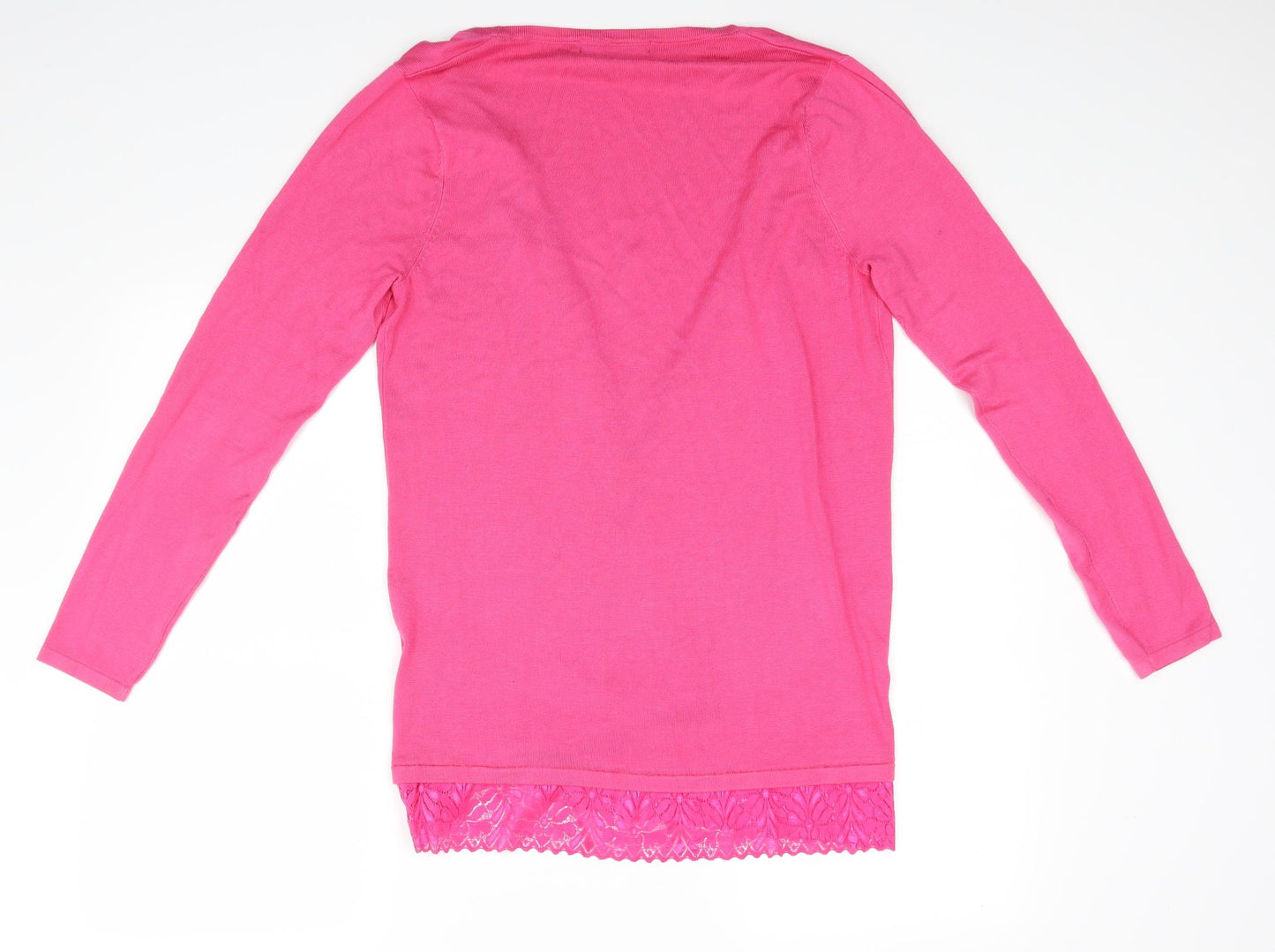 Savoir Womens Pink   Wrap Jumper Size 14